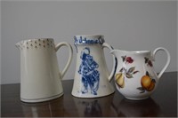 Decorative Pitchers - 3 Total