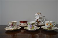 China Cups & Saucers - 6 Total