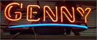 Genny Neon Sign (No Shipping)