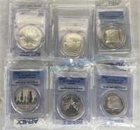 US mint silver dollar MS 69