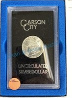 1882 to Carson City Silver dollar in original GSA