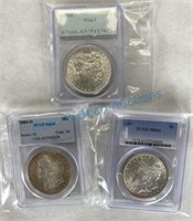 Morgan silver dollar MS 63