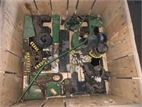 Crate of John Deere Parts