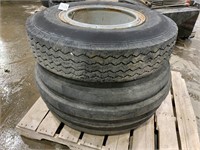 16.5L-16.1SL Implement & 10.00-20 Tires & Rims