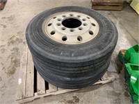22.5 Semi Steer Tires & Rims