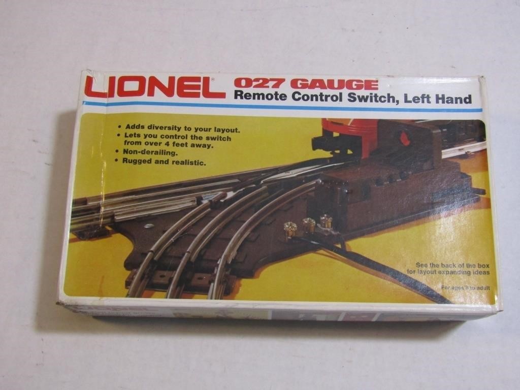 Lionel O27 Gauge Remote Control Switch Left Hand for sale online 