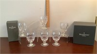 Lot of 6 Waterford Colleen Goblets