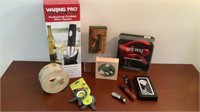 Wine Openers, Coasters, Stoppers, Pump