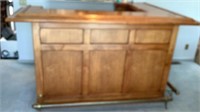 Solid Wood Bar by Beach Manufacturing