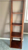 4-Tier Wood Ladder Shelf