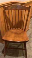 Solid Maple Hitchcock Chair