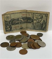 Foreign Coins and Currency