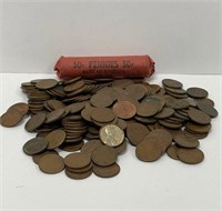 Approx. 245 Wheat Pennies