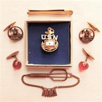US Navy Pin & Men's Jewelry
