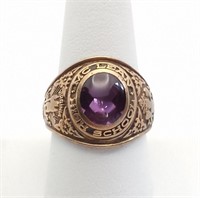10K McLean HS Ring Sapphire