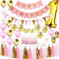 1st Premium Girl Birthday Decoration Party