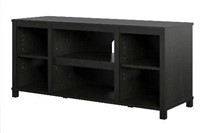 Parsons Cubby TV Stand for TVs up to 50", Black