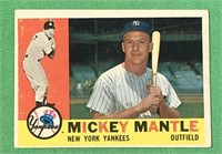 1960 Topps Mickey Mantle Card #350
