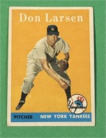1958 Topps Don Larsen Card #161
