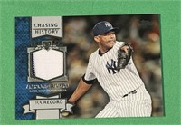 Topps Mariano Rivera Game Used Jersey Card