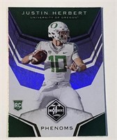 2020 Limited Justin Herbert Rookie Card