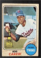 1968 Topps Rod Carew Card All-Star Rookie