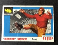 1955 Topps All American Biggie Munn Short Print