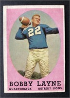 1958 Topps Bobby Layne Card #2