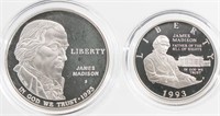 1993 TWO-COIN BILL OF RIGHTS COMMEMORATIVE