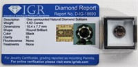 DIAMOND - LOOSE STONE - 5.62 CARATS