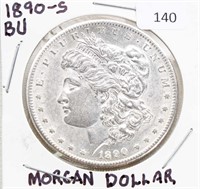 1890-S/BU MORGAN DOLLAR