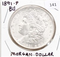 1891-P/BU MORGAN DOLLAR