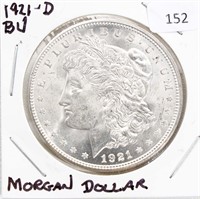 1921-D/BU MORGAN DOLLAR