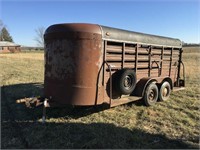 Livestock trailer W/TITLE
