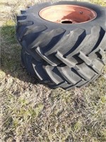 16.9X26 Firestone All Traction Tires