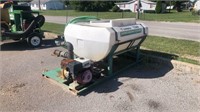 Turbo Turf 300 Gallon Hydro Seeding System,