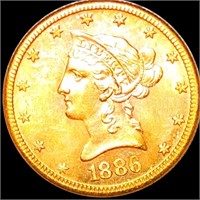 1886-S $10 Gold Eagle UNCIRCULATED