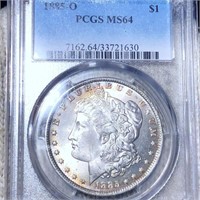 1885-O Morgan Silver Dollar PCGS - MS64