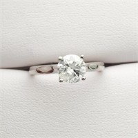 Certified Platinum Diamond(1.02ct) Diamond Ring