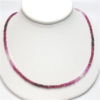 Certified  Natural Rubies(25.74ct) Necklace