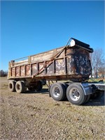 1972 24' DUMP TRAILER WITH TITLE