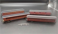 Lot of 4 Central Valley Passenger Cars HO Scale