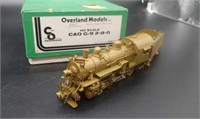 Overland Brass Locomotive and Tender C&O G-9 2-8-0