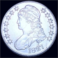 1827 Capped Bust Half Dollar CLOSELY UNCIRCULATED