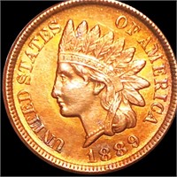 1889 Indian Head Penny CLOSELY UNCIRCULATED
