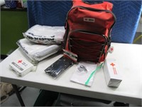 Unused RedCross Survival Backpack