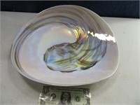 Stunning MURANO 15" *Fossil* Glass CenterpieceBowl