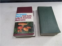 (2) Pocket Field Guide Books Mushrooms~Birds