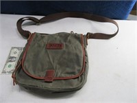 Duluth Trading 12" Carry Travel Canvas Bag Green
