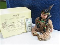 Danbury Mint 10" Indian Themed Doll in Box PERILLO